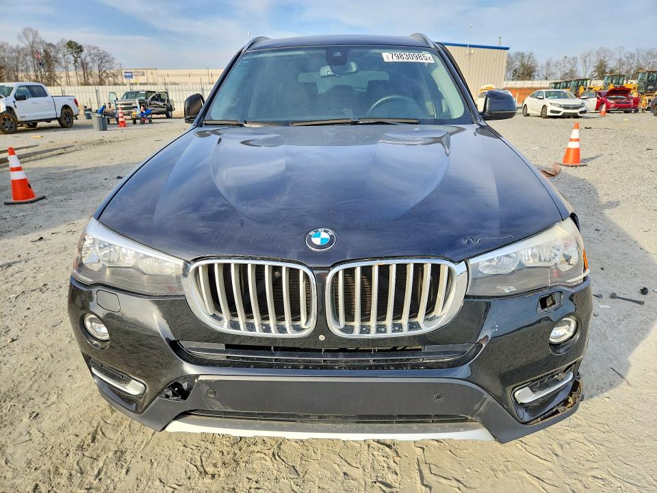 2017 BMW X3 VIN 5UXWX9C56H0T01576 COPART salvage auction — SIDE, Sc - Cert Of Title-Salvage, sold $2,350 on 2026-07-15 (photo 5)