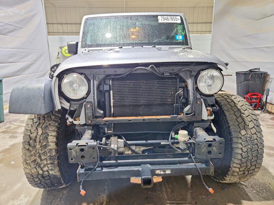 2015 Jeep Wrangler / VIN 1C4BJWFG1FL726048 COPART salvage auction — FRONT END, Nh - Cert Of Title-Salvage, sold $100 on 2026-07-28 (photo 5)