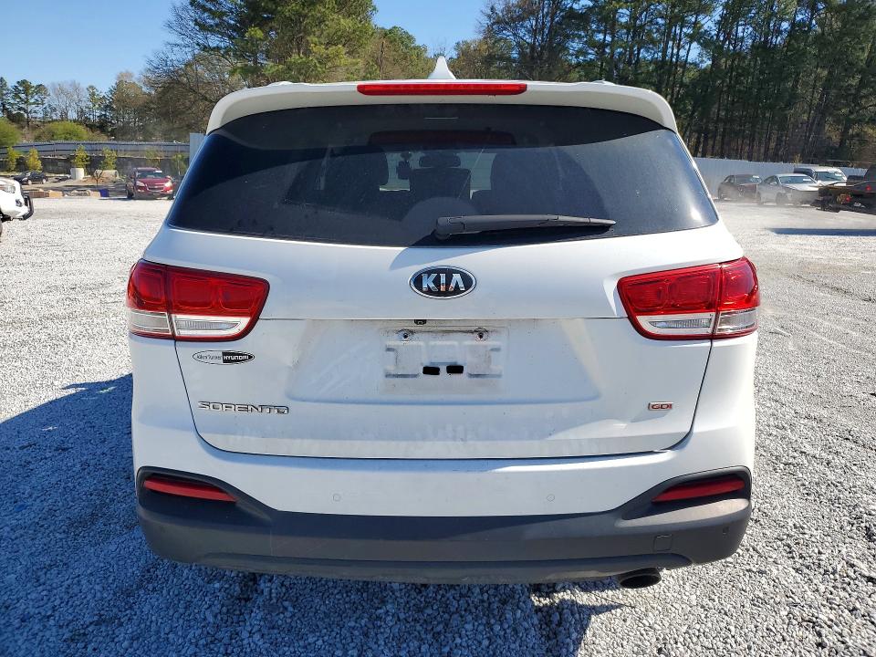 2017 Kia Sorento VIN 5XYPG4A3XHG270398 COPART salvage auction — FRONT END, Ga - Cert Of Title-Salvage, sold $1,700 on 2026-07-20 (photo 6)