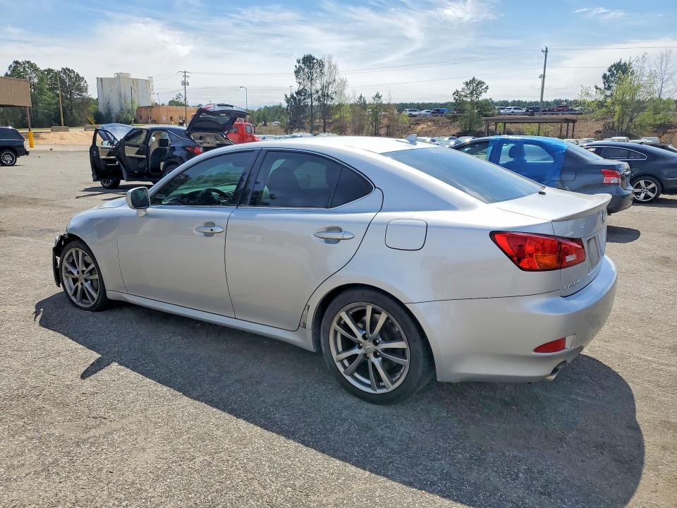 2008 Lexus Is VIN JTHBE262385021095 COPART salvage auction — FRONT END, Sc - Cert Of Title-Salvage, sold $1,300 on 2026-07-17 (photo 2)