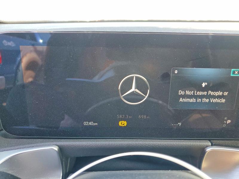 2025 Mercedes-benz Glb VIN W1N4M4HB7SW435464 COPART salvage auction — STRIPPED, Il - Salvage Certificate, sold $1,250 on 2026-07-28 (photo 9)