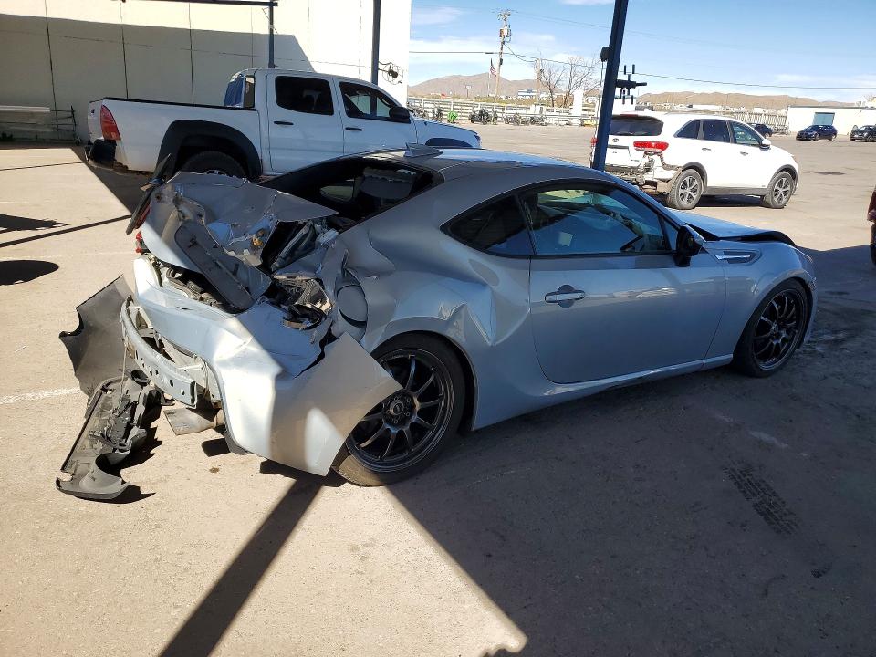 2013 Scion Fr-s VIN JF1ZNAA12D1729208 COPART salvage auction — REAR END, Salvage Title, sold $975 on 2026-07-31 (photo 3)