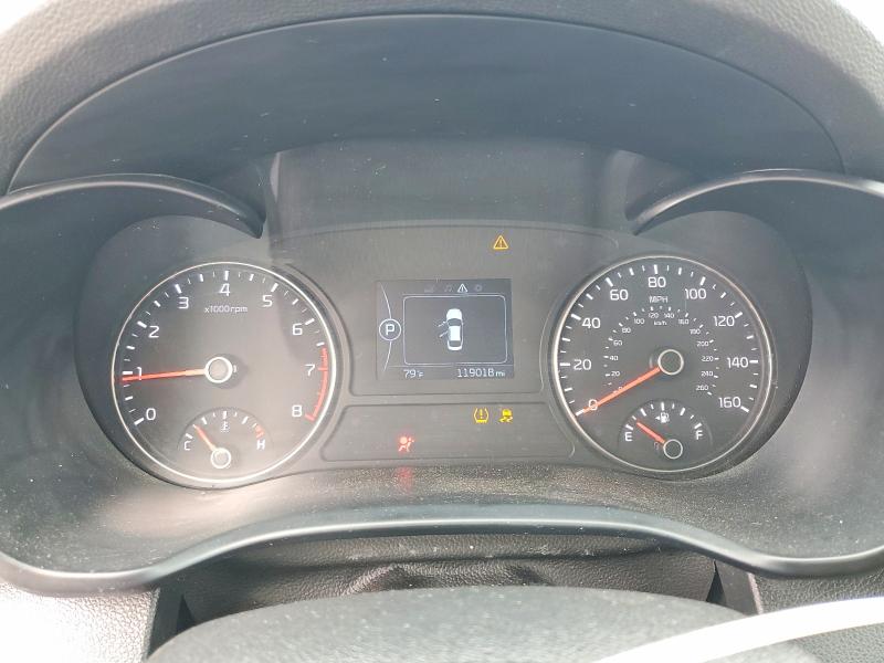 2018 Kia Optima VIN KNAGT4L30J5238841 COPART salvage auction — FRONT END, CA, sold $2,250 on 2026-08-31 (photo 9)