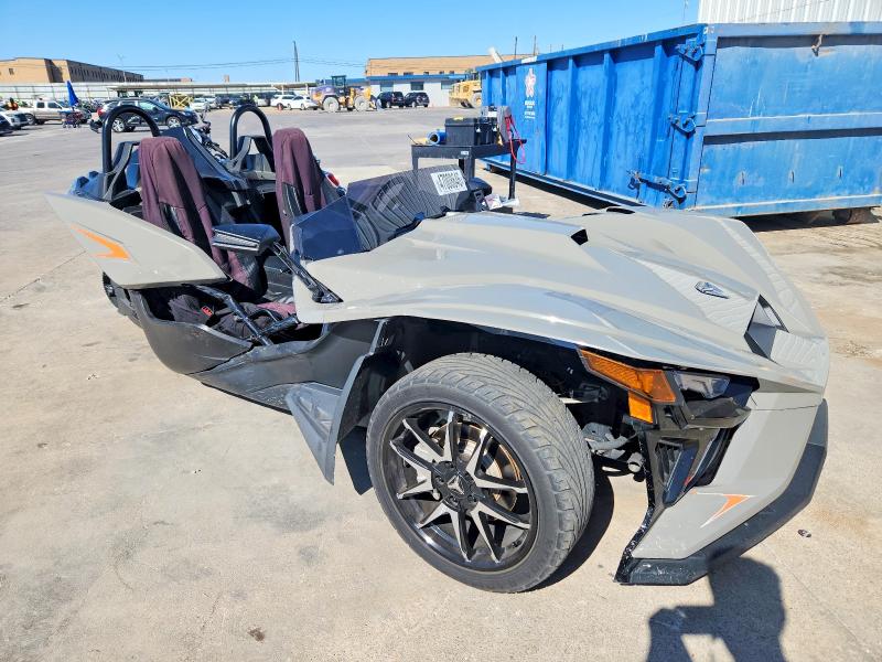 2022 Polaris Slingshot VIN 57XAAFHB2N8149326 COPART salvage auction — SIDE, TX - SALVAGE VEHICLE TITLE, sold $6,000 on 2026-07-30 (photo 1)