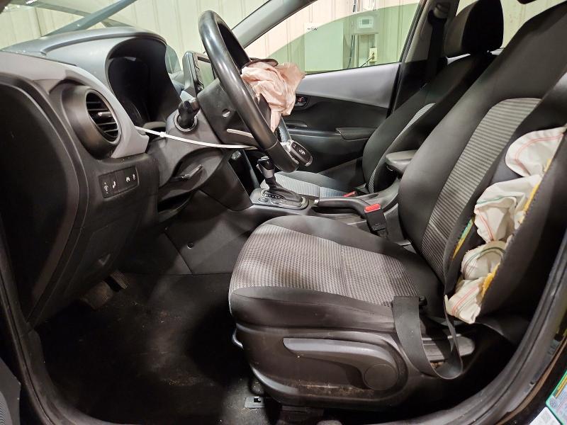 2019 Hyundai Kona VIN KM8K22AA3KU384529 COPART salvage auction — FRONT END, Tx - Salvage Vehicle Title, sold $1,400 on 2026-07-07 (photo 7)