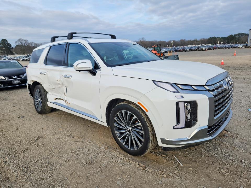 2024 Hyundai Palisade VIN KM8R74GEXRU769540 COPART salvage auction — SIDE, Ar - Cert Of Title-Salvage, sold $15,000 on 2026-07-13 (photo 4)