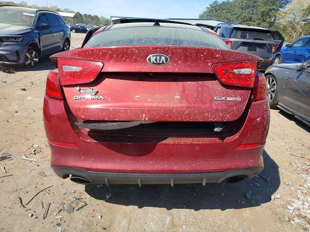 2015 Kia Optima VIN 5XXGR4A67FG455241 COPART salvage auction — ALL OVER, Ky - Cert Of Title-Salvage, sold $400 on 2026-07-10 (photo 6)