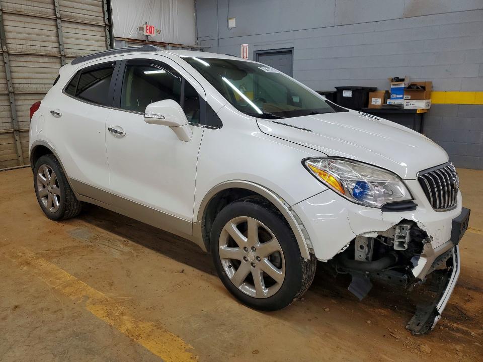 2014 Buick Encore VIN KL4CJDSB4EB619285 COPART salvage auction — FRONT END, Nc - Salvage Certificate Of Title, sold $1,100 on 2026-07-15 (photo 4)