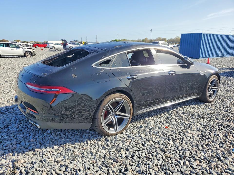 2020 Mercedes-benz Amg-class VIN W1K7X6BB5LA016484 COPART salvage auction — BURN, Ca - Non-Repairable Vehicle Cert, sold $21,300 on 2026-07-08 (photo 3)