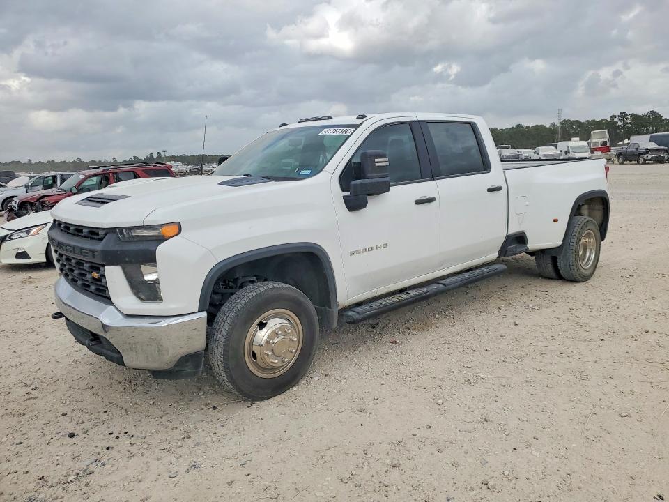 2021 Chevrolet Silverado 3500 VIN 1GC4WRE74MF135088 COPART salvage auction — MECHANICAL, TX - CERTIFICATE OF TITLE, sold $14,800 on 2026-07-24 (photo 1)
