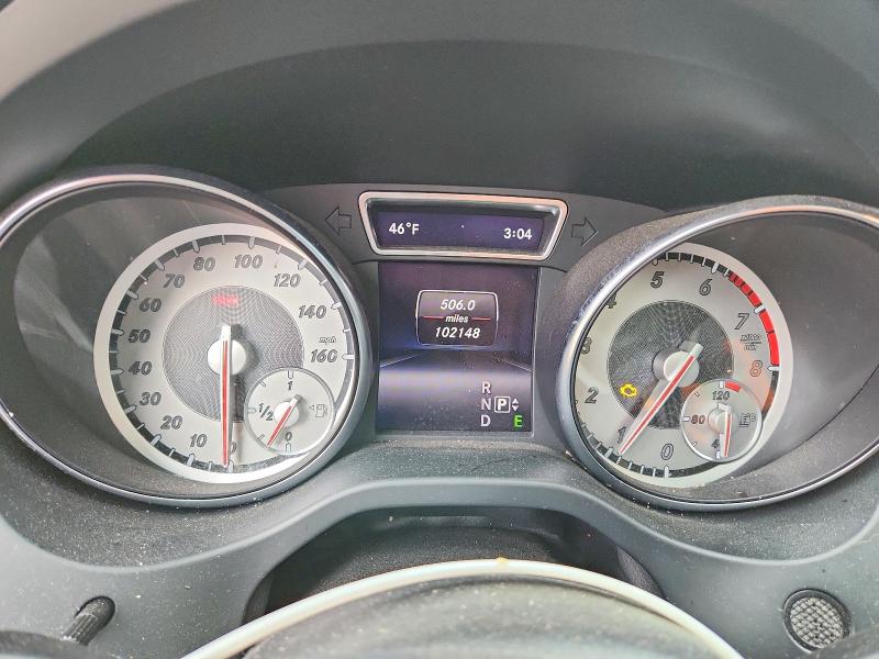 2015 Mercedes-benz VIN WDDSJ4GB5FN185667 COPART salvage auction — REAR END, Id - Salvage Certificate Of Title, sold $1,650 on 2026-07-21 (photo 9)