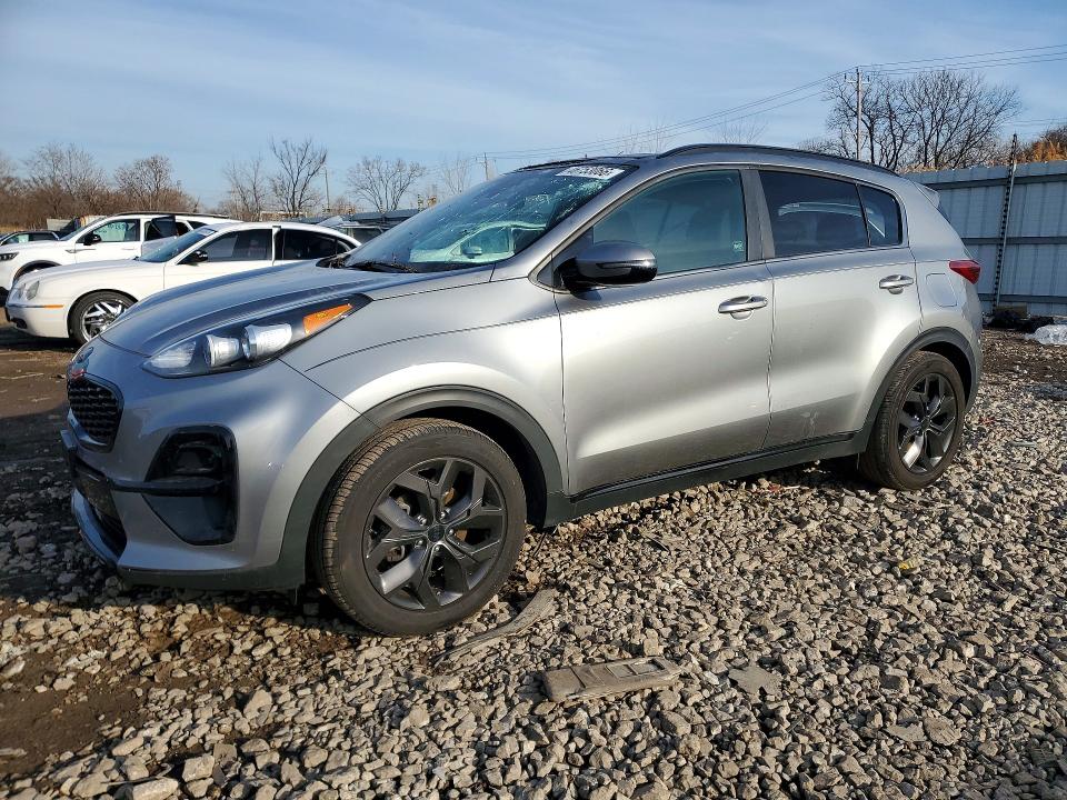 2021 Kia Sportage VIN KNDP63AC3M7866859 COPART salvage auction — HAIL, Il - Salvage Certificate, sold $3,950 on 2026-07-31 (photo 1)