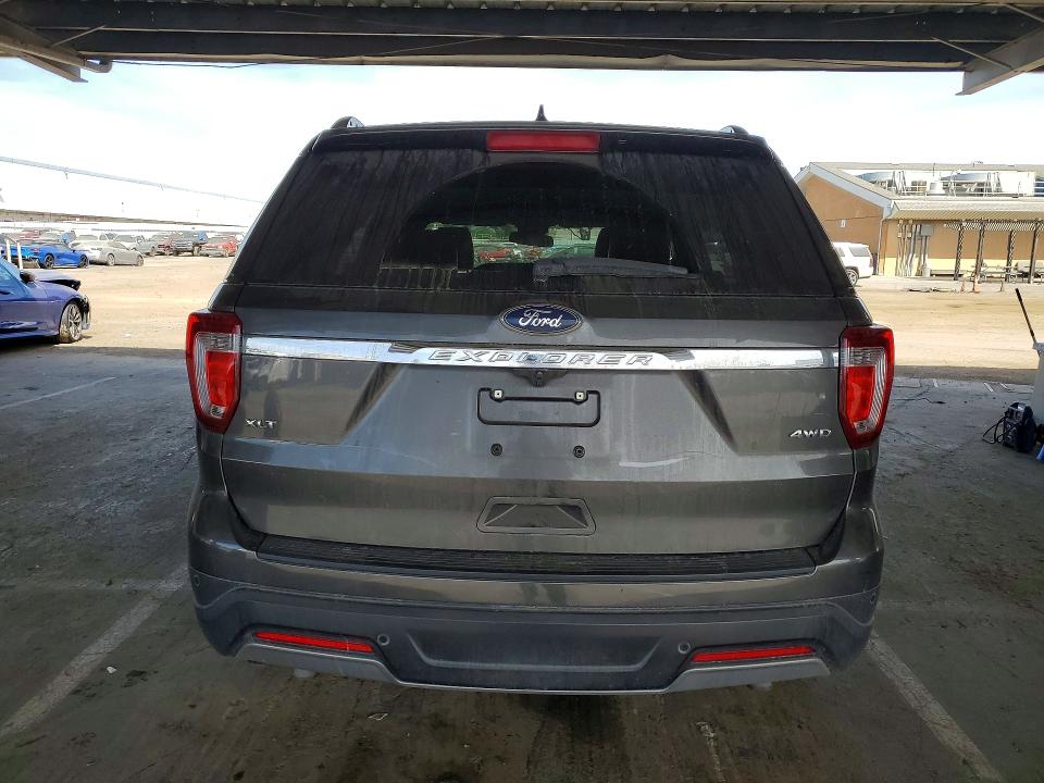 2019 Ford Explorer VIN 1FM5K8D85KGA52468 COPART salvage auction — VANDALISM, Ca - Salvage Certificate, sold $4,800 on 2026-07-02 (photo 6)