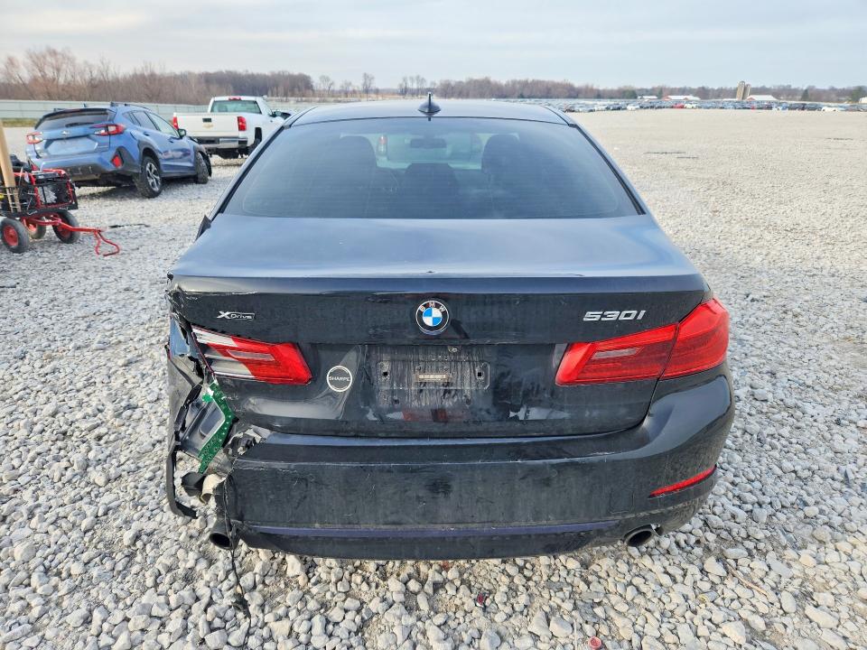 2018 BMW 5er VIN WBAJA7C56JWA71204 COPART salvage auction — FRONT END, Mi - Cert Of Title-Salvage Vehicle, sold $4,550 on 2026-07-02 (photo 6)