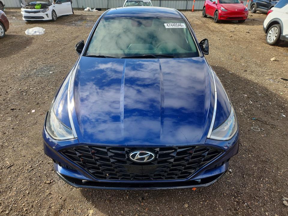 2021 Hyundai Sonata VIN 5NPEJ4J24MH108530 COPART salvage auction — SIDE, Il - Salvage Certificate, sold $4,350 on 2026-07-08 (photo 5)