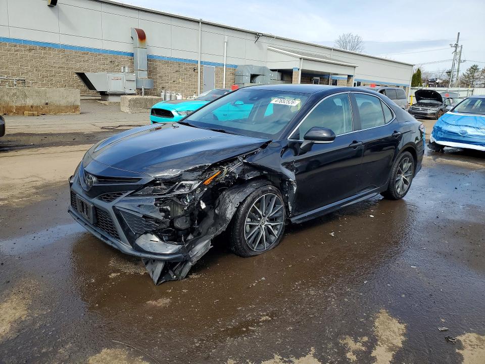 2023 Toyota Camry VIN 4T1G11AK1PU834391 COPART salvage auction — FRONT END, Ct - Cert Of Title-Salvage, sold $7,400 on 2026-07-03 (photo 1)