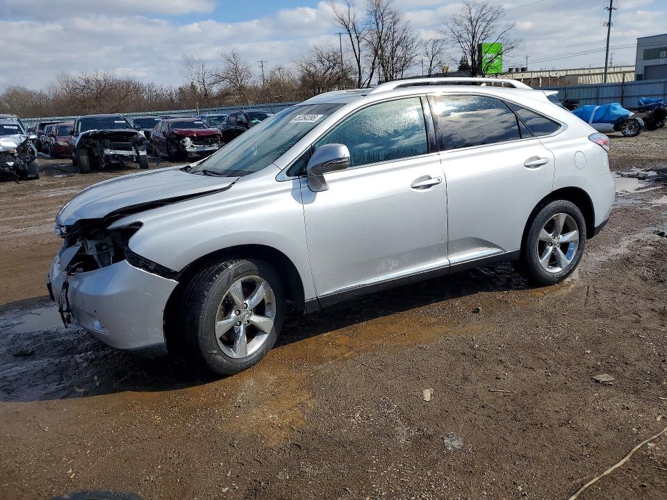 2012 Lexus Rx VIN 2T2BK1BA8CC144772 COPART salvage auction — FRONT END, Il - Salvage Certificate, sold $4,700 on 2026-07-24 (photo 1)