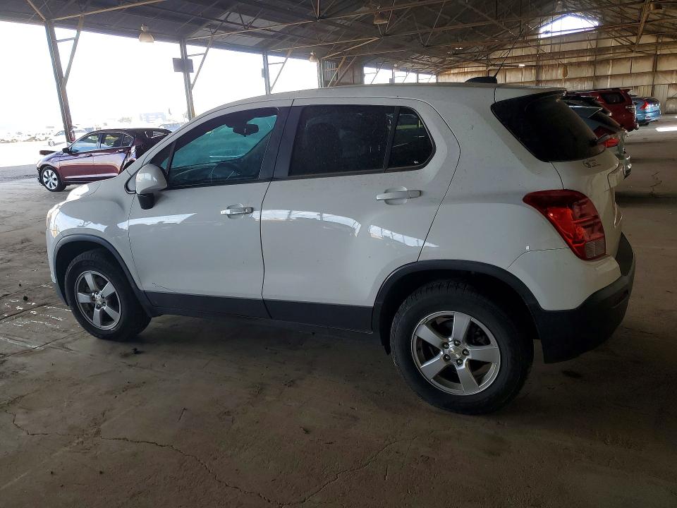 2015 Chevrolet Trax VIN 3GNCJPSB5FL254954 COPART salvage auction — NORMAL WEAR, Az - Certificate Of Title, sold $1,050 on 2026-07-08 (photo 2)