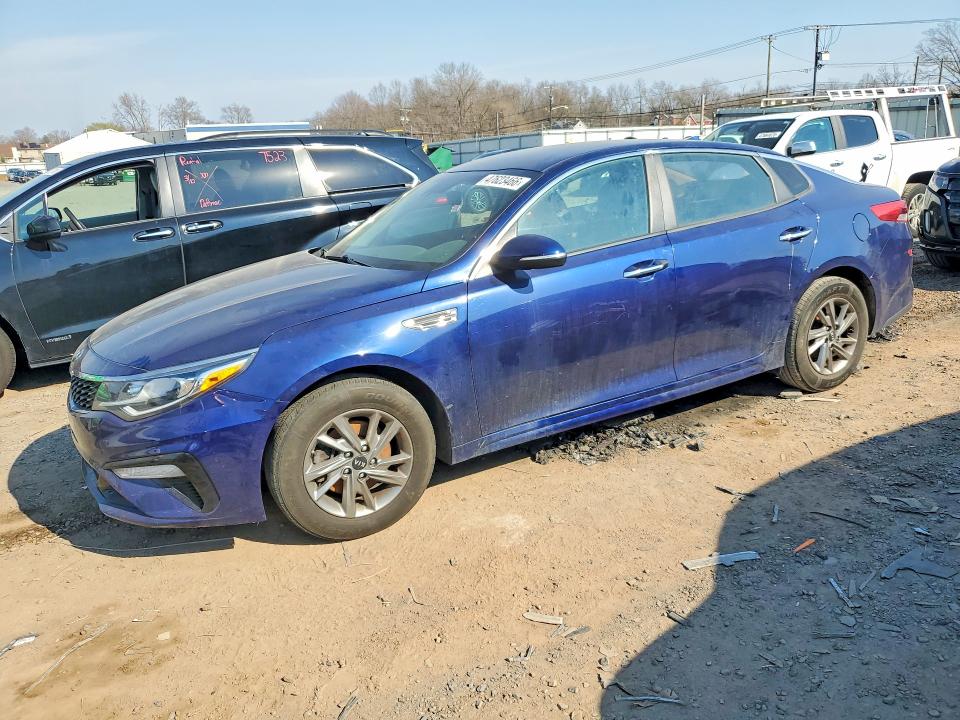 2019 Kia Optima VIN 5XXGT4L30KG303803 COPART salvage auction — VANDALISM, Oh - Cert Of Title-Salvage, sold $1,650 on 2026-07-31 (photo 1)