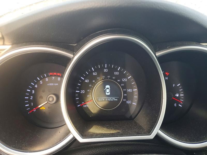 2015 Kia Optima VIN 5XXGN4A72FG517424 COPART salvage auction — FRONT END, Nc - Salvage Certificate Of Title, sold $1,400 on 2026-07-15 (photo 9)