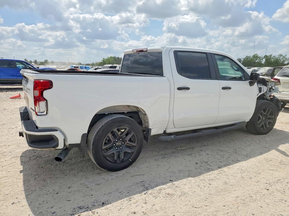 2022 Chevrolet Silverado VIN 1GCPWBEK1NZ135736 COPART salvage auction — FRONT END, La - Cert Of Title-Salvage, sold $13,200 on 2026-07-02 (photo 3)