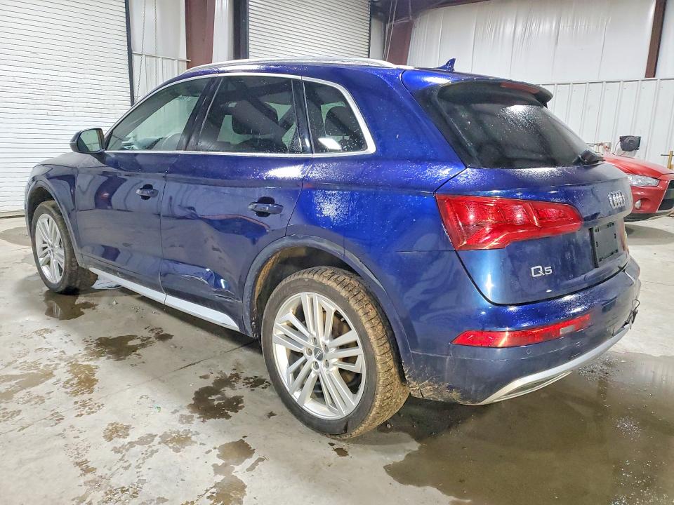 2018 Audi Q5 VIN WA1CNAFY0J2075184 COPART salvage auction — REAR END, Pa - Certificate Of Salvage, sold $475 on 2026-07-29 (photo 2)