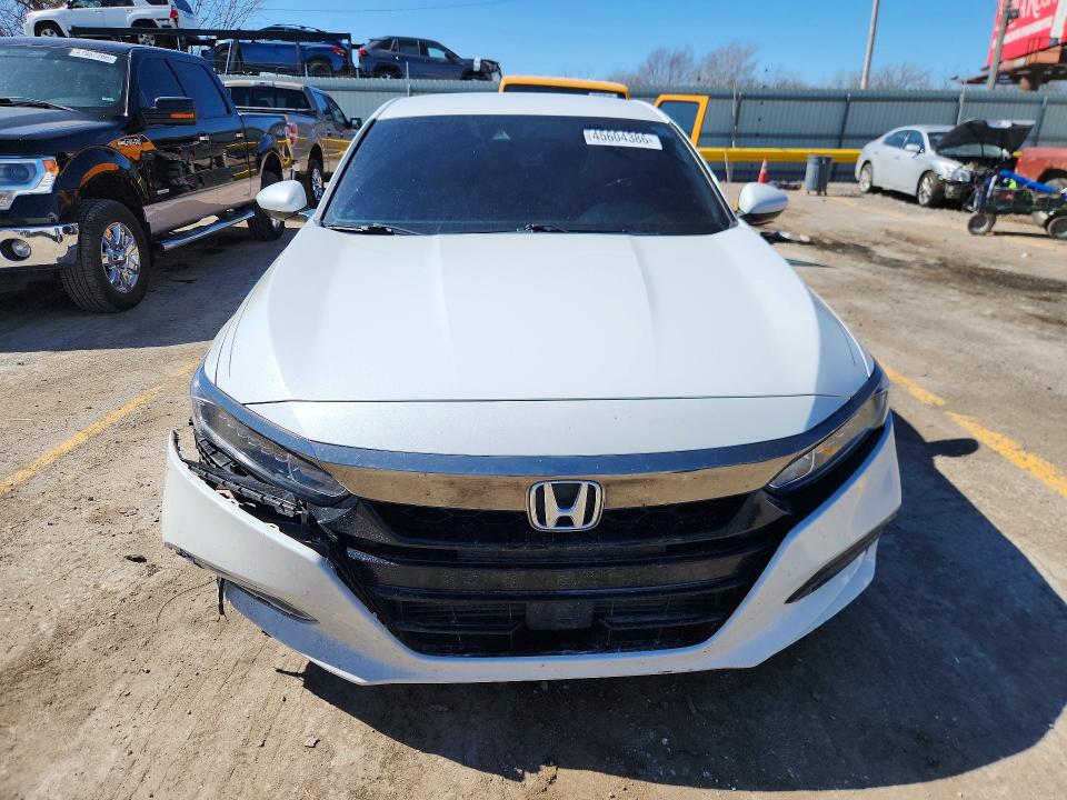 2019 Honda Accord VIN 1HGCV1E32KA100834 COPART salvage auction — FRONT END, Wv - Salvage Certificate, sold $4,700 on 2026-08-03 (photo 5)