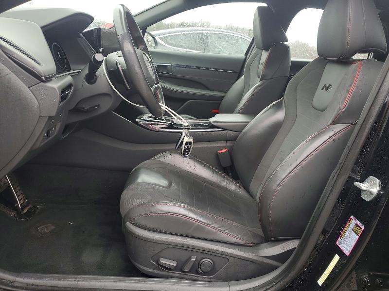 2022 Hyundai Sonata VIN 5NPEK4JC1NH143680 COPART salvage auction — REAR END, Ma - Cert Of Title-Salvage, sold $5,200 on 2026-07-29 (photo 7)