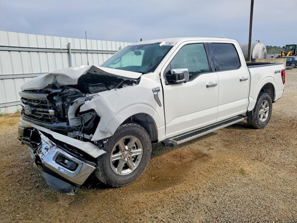 2024 Ford F-150 VIN 1FTFW3L84RKF25186 COPART salvage auction — FRONT END, CA - DIS/DLR/EXP ONLY CLEAN TITLE, sold $16,200 on 2026-07-09 (photo 1)