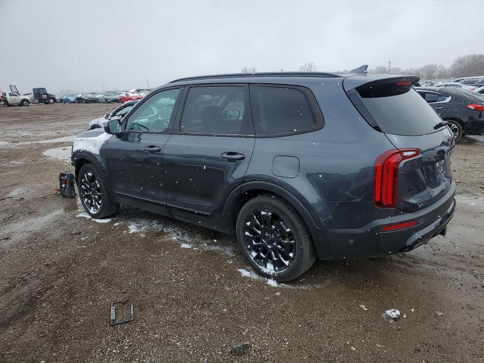 2021 Kia Telluride VIN 5XYP5DHC6MG189632 COPART salvage auction — FRONT END, Wv - Salvage Certificate, sold $6,000 on 2026-07-22 (photo 2)