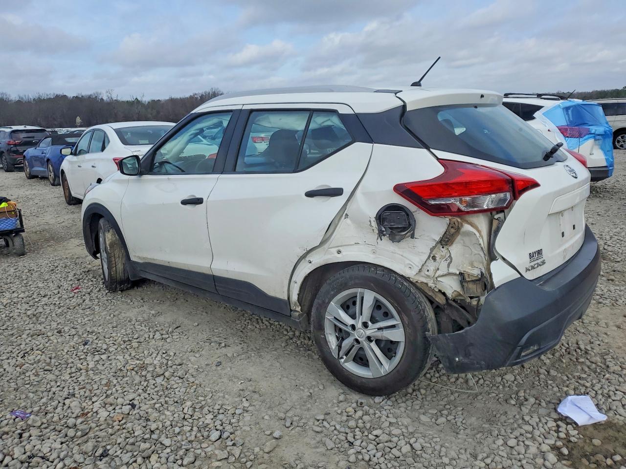 2019 Nissan Kicks VIN 3N1CP5CU1KL491983 COPART salvage auction — Rear End, ID - SALVAGE CERTIFICATE OF TITLE, sold $2,450 on 2026-06-30 (photo 2)