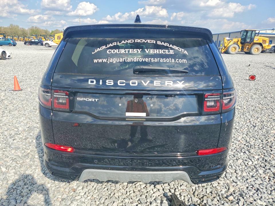 2025 Land rover VIN SALCJ2FX4SH352943 COPART salvage auction — FRONT END, Salvage Title, sold $14,800 on 2026-07-10 (photo 6)