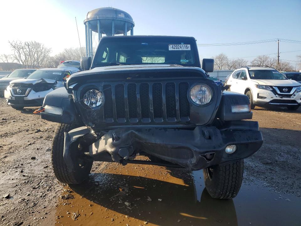 2019 Jeep Wrangler / VIN 1C4HJXDN9KW587331 COPART salvage auction — FRONT END, Id - Salvage Certificate Of Title, sold $4,650 on 2026-07-10 (photo 5)