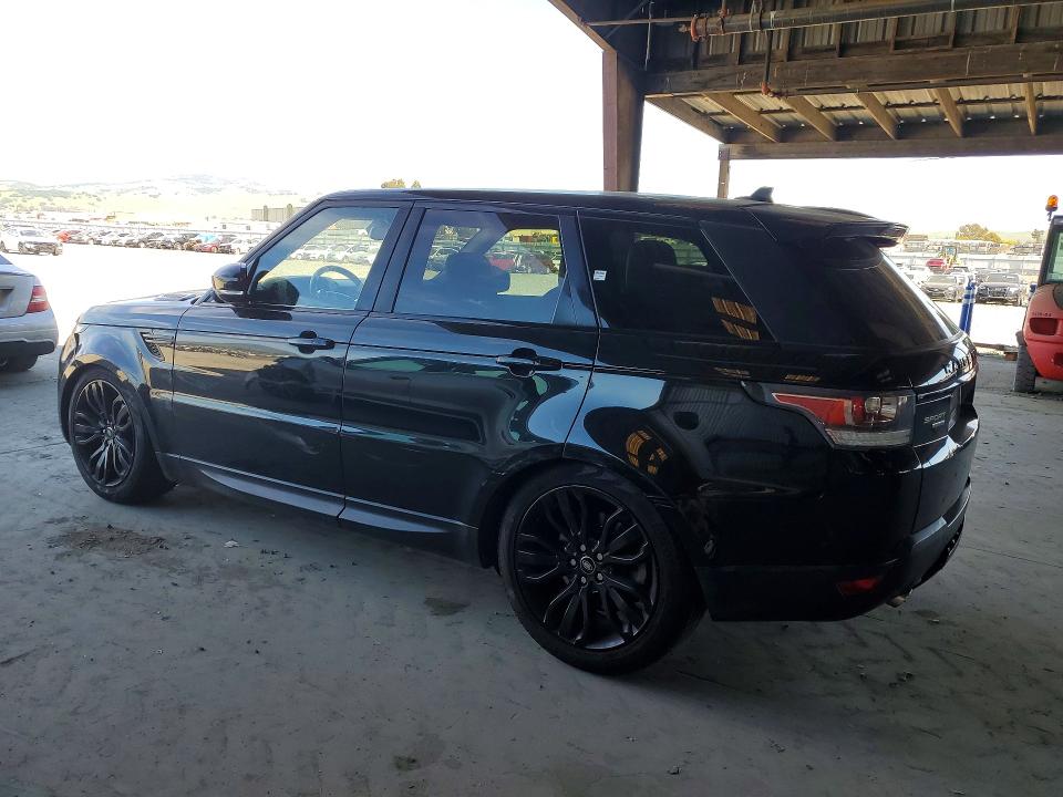 2016 Land rover Range rover sport VIN SALWR2KF3GA636471 COPART salvage auction — FRONT END, CA - DIS/DLR/EXP ONLY CLEAN TITLE, sold $4,150 on 2026-07-30 (photo 2)