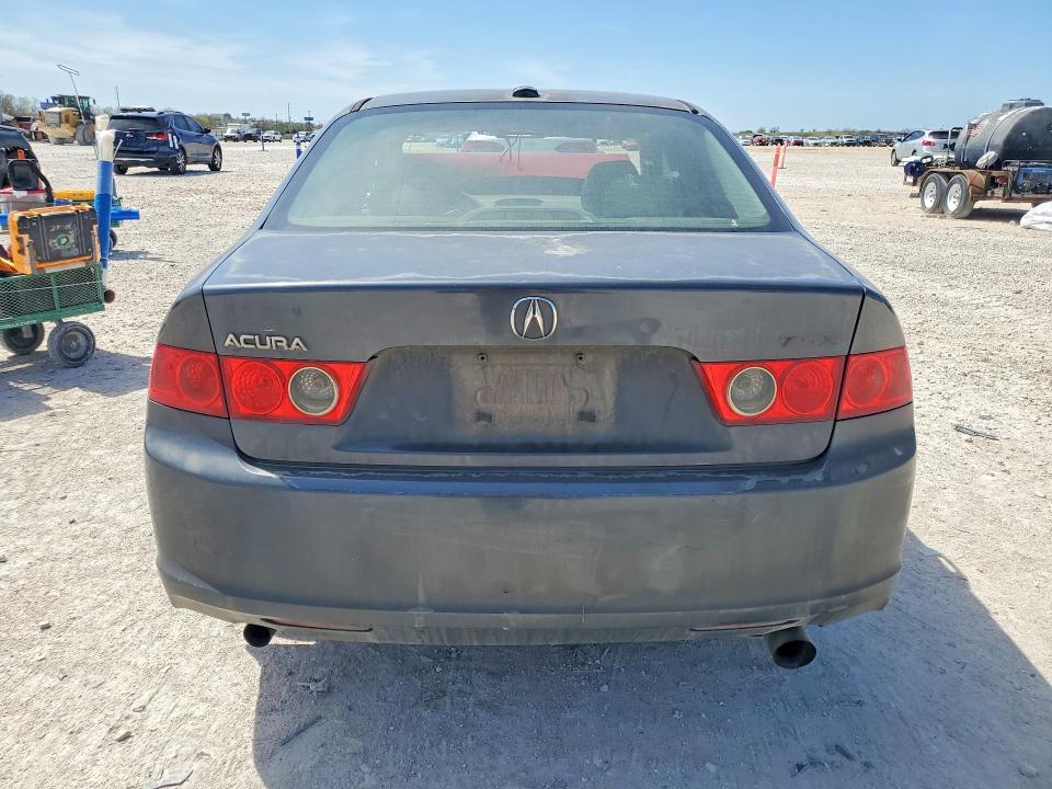 2007 Acura Tsx VIN JH4CL96807C019502 COPART salvage auction — FRONT END, Tx - Nonrepairable Title, sold $175 on 2026-07-02 (photo 6)