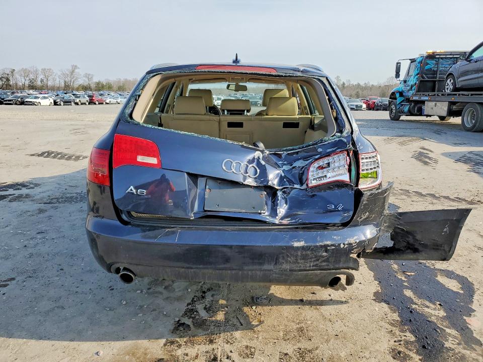 2006 Audi A6 VIN WAUKH74F36N134647 COPART salvage auction — REAR END, Va - Certificate Of Title, sold $375 on 2026-07-15 (photo 6)