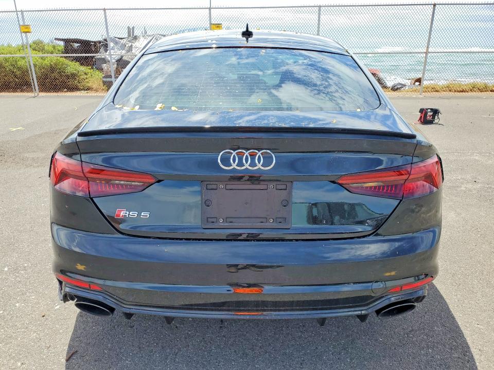 2019 Audi Rs5 VIN WUABWCF52KA900698 COPART salvage auction — FRONT END, Hi - Certificate Of Salvage, sold $9,300 on 2026-08-17 (photo 6)