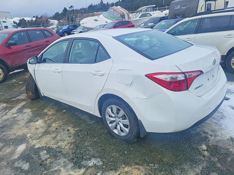 2015 Toyota Corolla VIN 2T1BURHE3FC475707 COPART salvage auction — FRONT END, Ns - Salvage Title, sold $3,150 on 2026-07-09 (photo 2)
