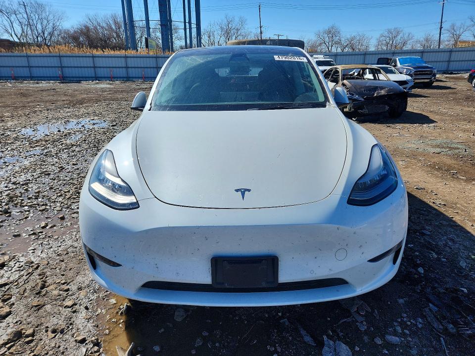 2021 Tesla VIN 5YJYGDEE9MF140064 COPART salvage auction — HAIL, Il - Salvage Certificate, sold $8,400 on 2026-07-08 (photo 5)