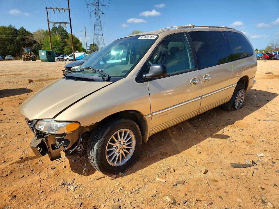 2000 Chrysler Voyager VIN 1C4GP64L5YB712991 COPART salvage auction — FRONT END, Nc - Salvage Certificate Of Title, sold $175 on 2026-08-26 (photo 1)