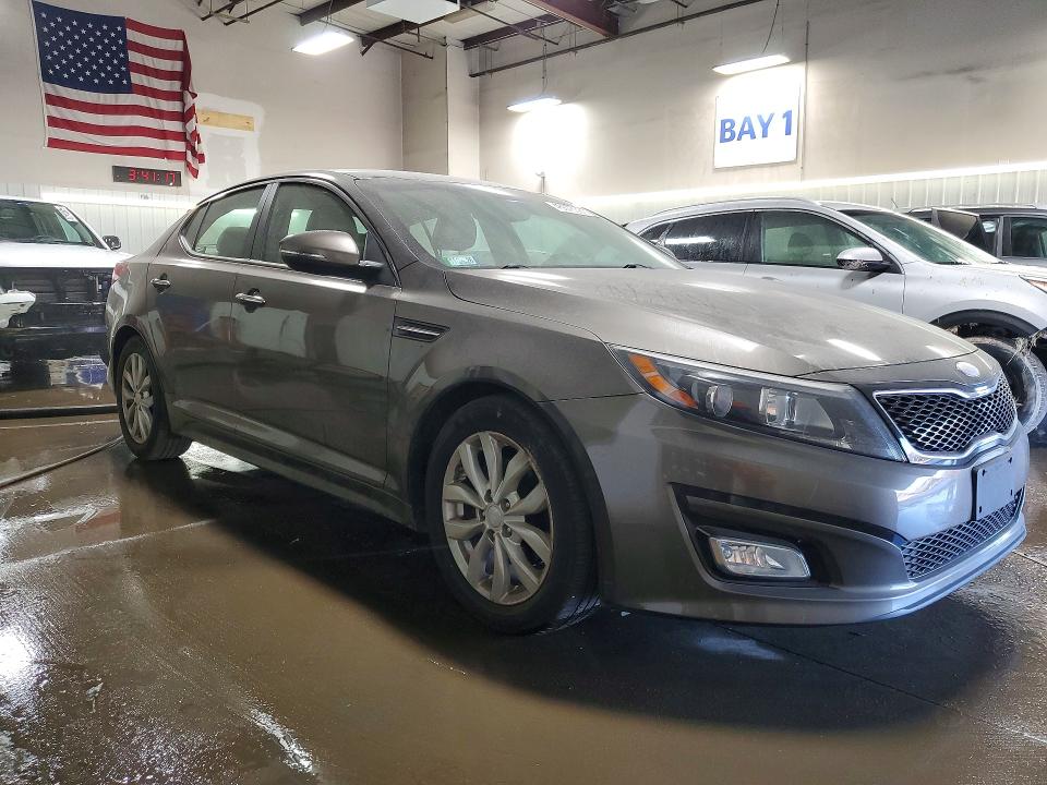 2014 Kia Optima VIN 5XXGN4A71EG339312 COPART salvage auction — SIDE, Il - Salvage Certificate, sold $1,500 on 2026-07-30 (photo 4)