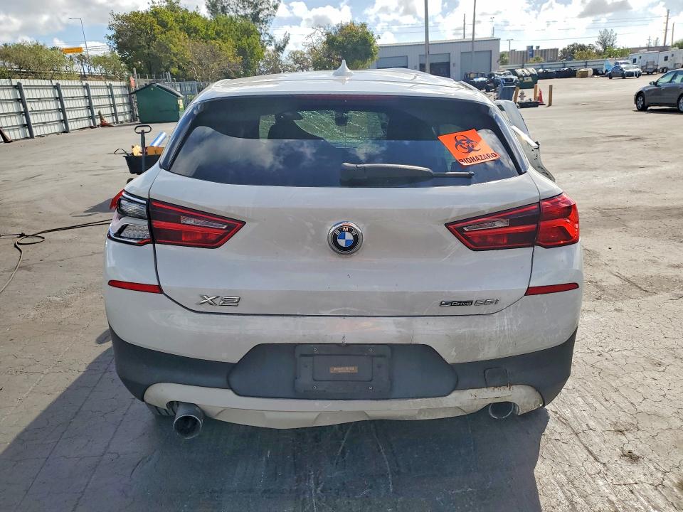 2018 BMW X2 VIN WBXYJ3C36JEJ75528 COPART salvage auction — FRONT END, Fl - Certificate Of Destruction, sold $325 on 2026-08-03 (photo 6)