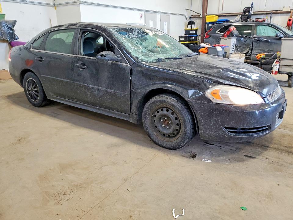 2013 Chevrolet Impala VIN 2G1WB5E39D1255480 COPART salvage auction — FRONT END, Ab - Bos - Salvage, sold $450 on 2026-07-02 (photo 4)