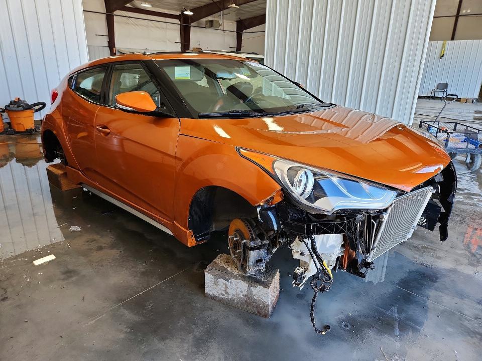 2016 Hyundai VIN KMHTC6AEXGU287251 COPART salvage auction — FRONT END, Fl - Cert Of Title-Rebuilt, sold $625 on 2026-07-07 (photo 4)