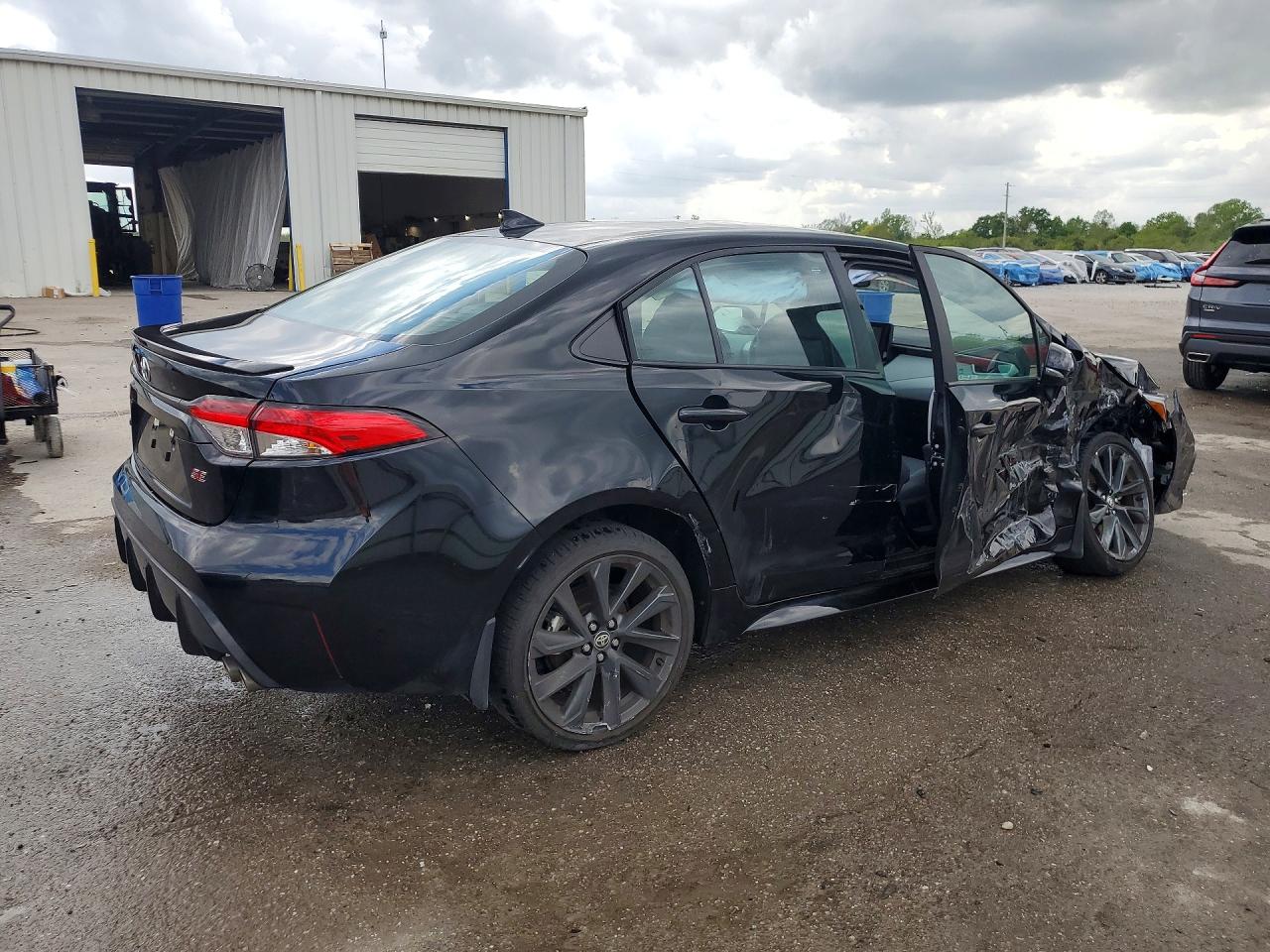 2025 Toyota Corolla VIN 5YFS4MCE1SP244258 COPART salvage auction — Side, AL - CERT OF TITLE-SALVAGE TITLE, sold $4,900 on 2026-07-09 (photo 3)