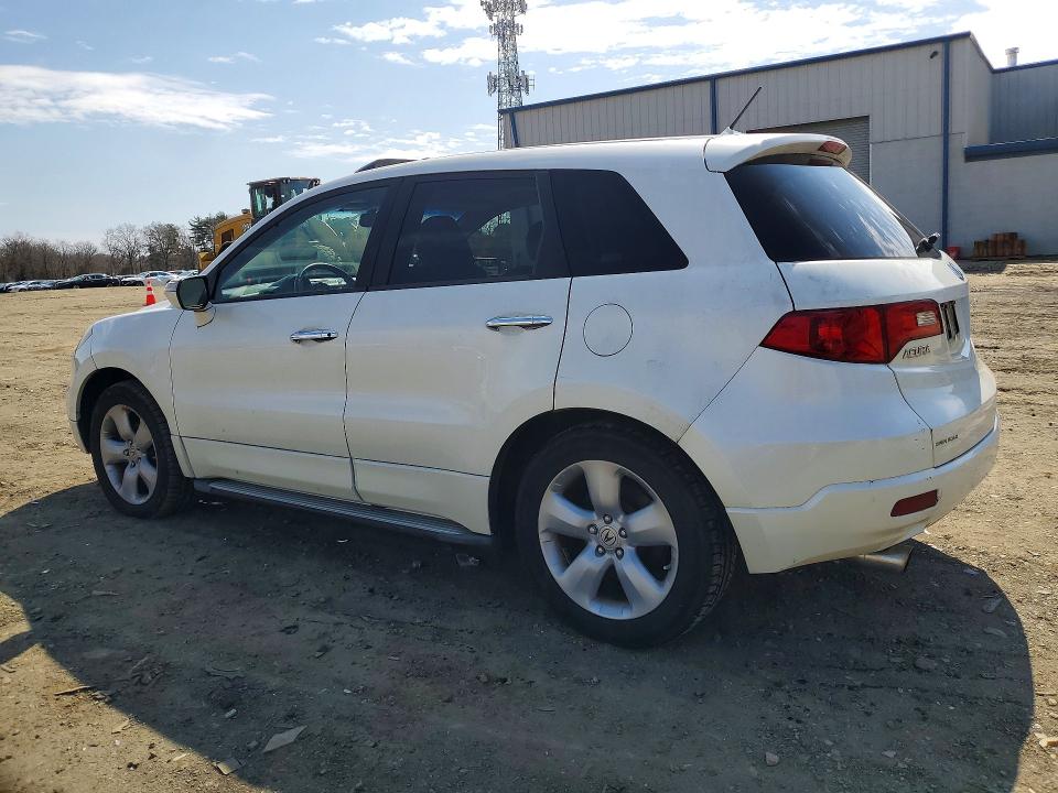 2009 Acura Rdx VIN 5J8TB18539A001746 COPART salvage auction — MINOR DENT/SCRATCHES, Nj - Certificate Of Title, sold $550 on 2026-07-08 (photo 2)