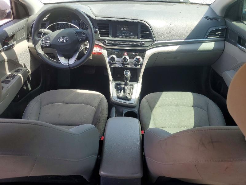 2019 Hyundai Elantra VIN KMHD74LFXKU872729 COPART salvage auction — REAR END, ID - SALVAGE CERTIFICATE OF TITLE, sold $2,550 on 2026-07-06 (photo 8)