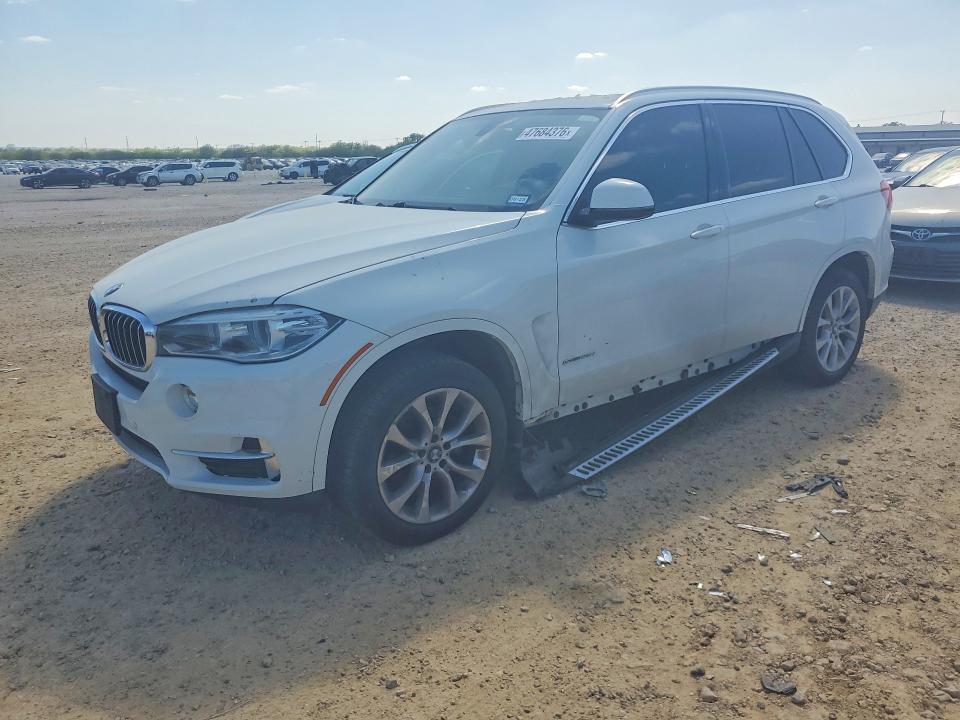 2014 BMW X5 VIN 5UXKR2C53E0C01272 COPART salvage auction — SIDE, Tx - Certificate Of Title (P), sold $4,500 on 2026-08-01 (photo 1)