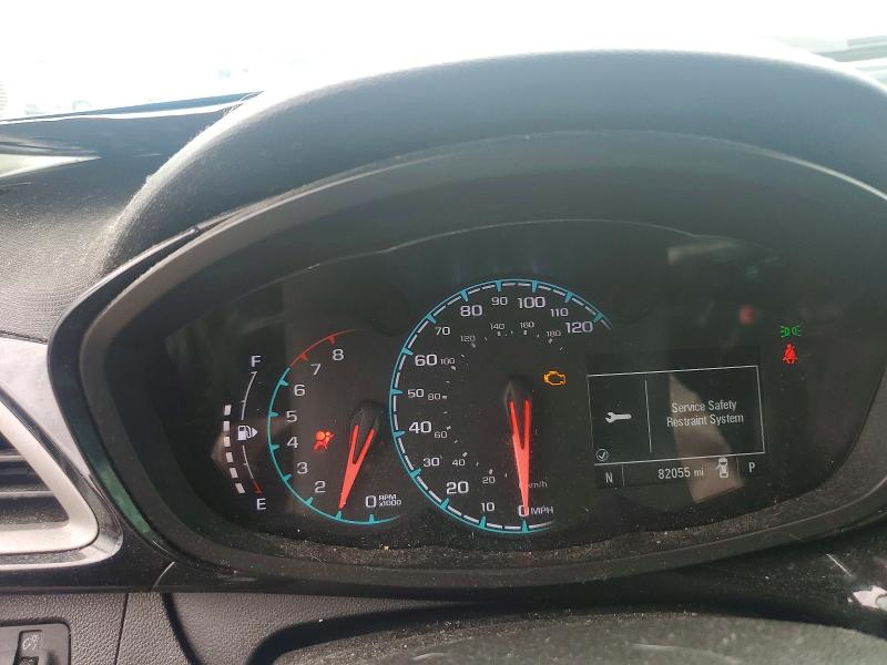 2020 Chevrolet Spark VIN KL8CF6SA7LC467240 COPART salvage auction — FRONT END, Il - Salvage Certificate, sold $650 on 2026-07-03 (photo 9)