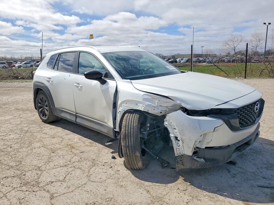 2025 Mazda Cx-50 VIN 7MMVABBM2SN374212 COPART salvage auction — FRONT END, IN - CERT OF TITLE-SALVAGE TITLE, sold $1,500 on 2026-07-28 (photo 4)